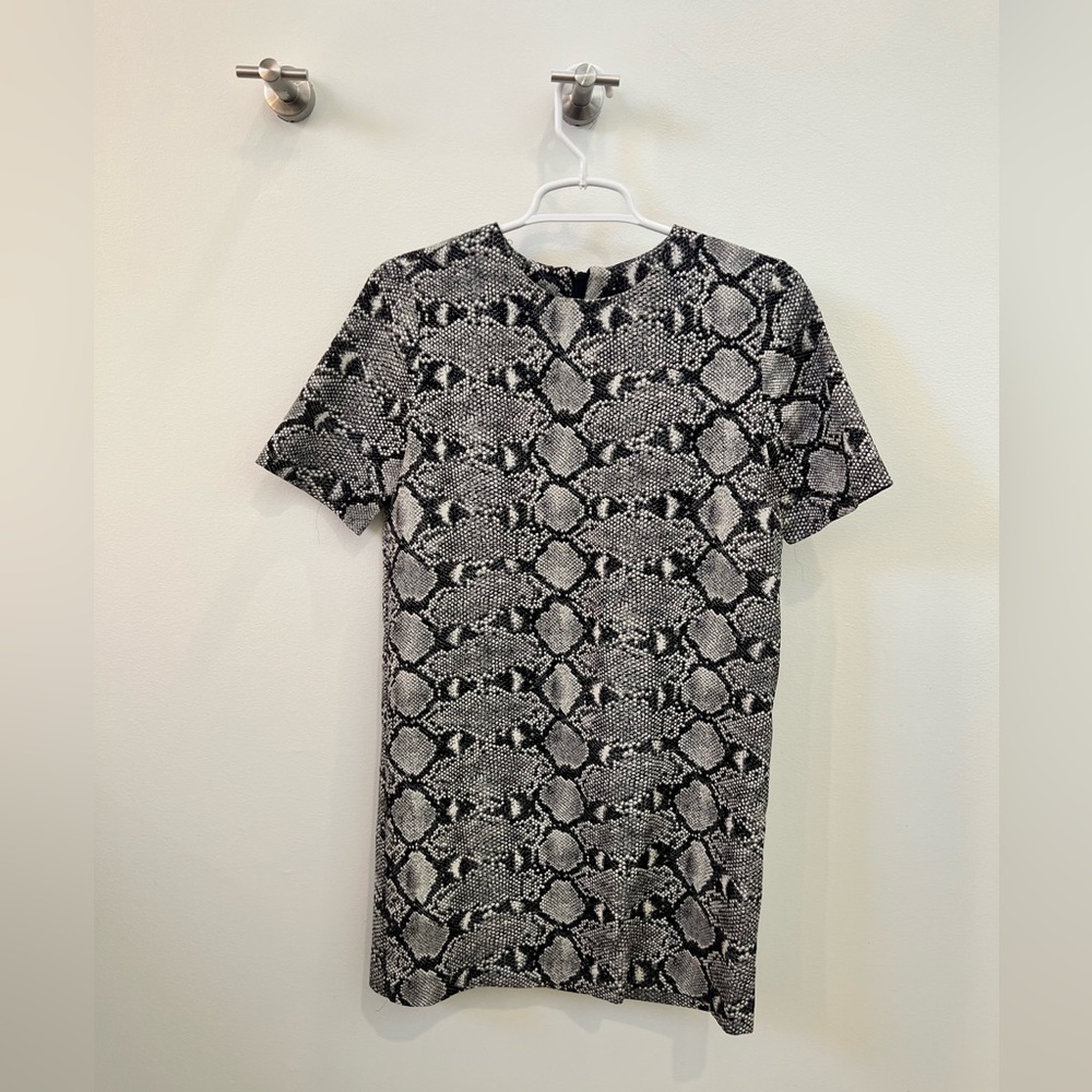 Zara phython print dress
